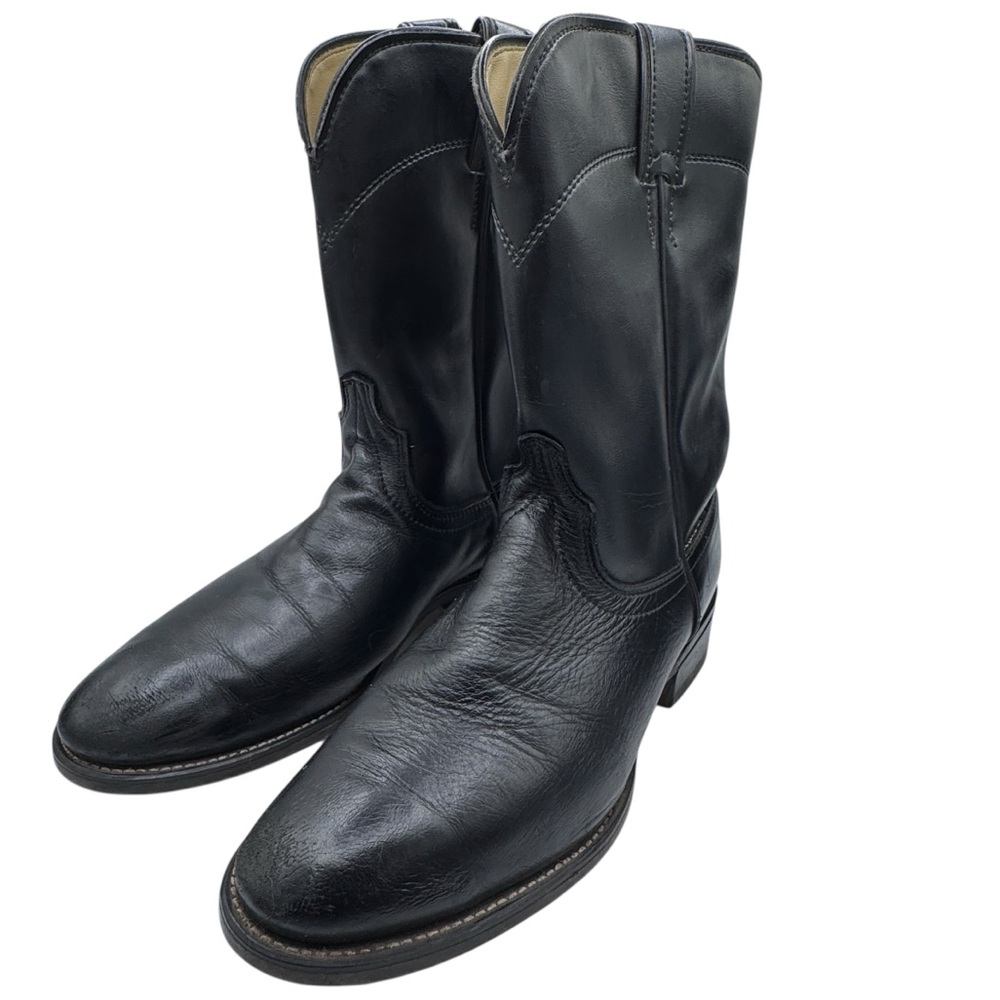 Laredo Black Heeled Boots